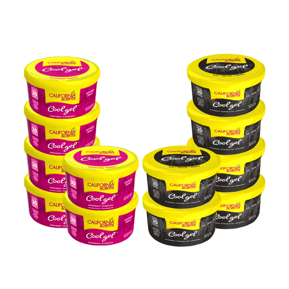 Aromatizante Gel California Scents 12 pzs Cherry Ice