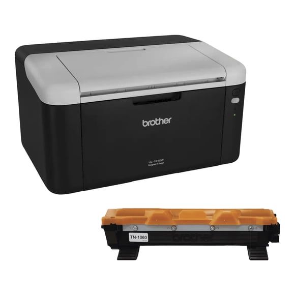 IMPRESORA BROTHER HL1212W LASER INALAMBRICA + TONER TN1060