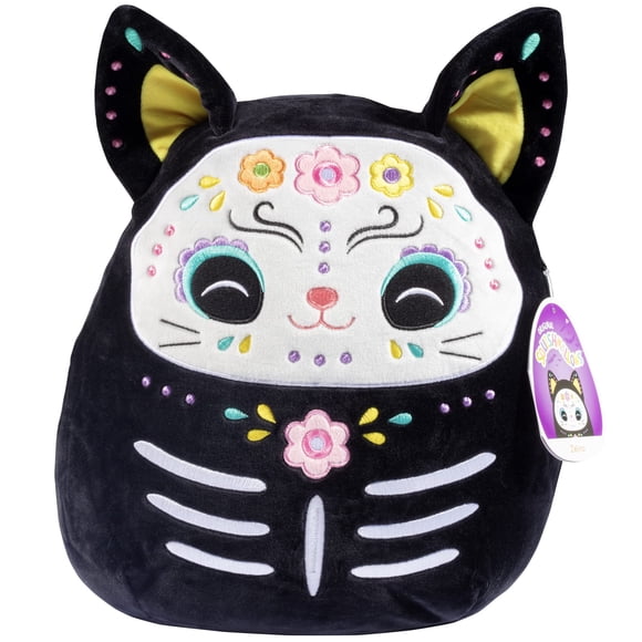 Peluche Squishmallows Original Zelina Day of the Dead Cat 30 cm