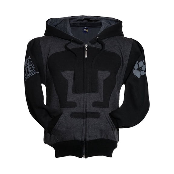 Chamarra OLD SCHOOL SPORTS Pumas UNAM Black Pumas Negro/Gris Infantil