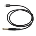 thumbnail image 1 of Cable USB C A TS, Cable de Sonido Ts de 1/4 Pulgadas para Guitarra Eléctrica, Bajo, Mezclador, Altavoz A PC, Teléfono Inteligente, Plug and Play Con de Sonido de Alta, 1 of 7