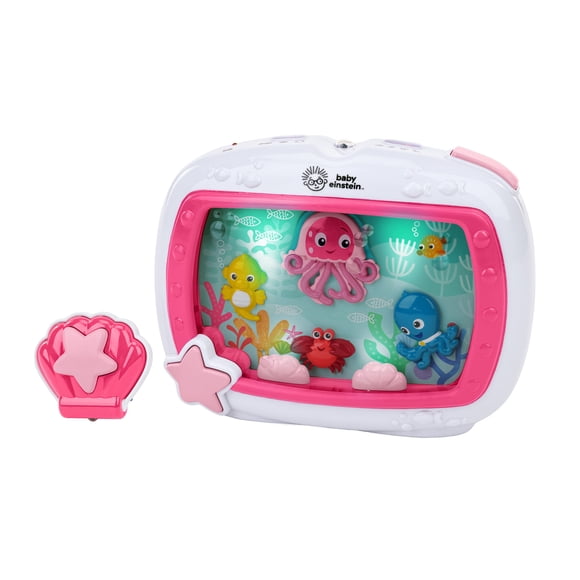 Juguete de Cuna Calmante Baby Einstein Soother Rosa con Luz y Sonido