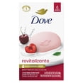 thumbnail image 1 of Jabón en barra de belleza Dove Revitalizante con leche de cereza y chía 110 g x6, 1 of 8