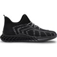 thumbnail image 3 of Tenis Hombre, Zapatos Hombre Deportivos, Zapatos de Malla Transpirable para Hombre, Zapatillas de Deporte Casuales de Moda para Entrenamiento Caminar Correr Gimnasio con Suela Antiderrapante, 3 of 7