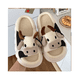 thumbnail image 4 of Pantuflas Casa Lindas Y Suaves De Vaca Marron 40-41(Fit 39-40), 4 of 5