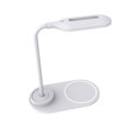 thumbnail image 1 of Lámpara de escritorio LED Pisexur Electronics para hombre, con control táctil, carga inalámbrica y 3 modos de color, ideal para oficina, con cuello de cisne, para niños y organizador de electrónica., 1 of 8