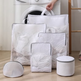 Conjunto de bolsas de lavado, malla de bolsas de lavado, | Cierre de cremallera para delicados | Organizador de malla de poliéster para ropa interior, medias, jerséis | Packs de 6 tamaños variados