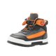 thumbnail image 4 of Tenis Bota Para Niño Casuales Cómodos Color Negro Naranja negro 14, 4 of 6