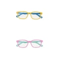 thumbnail image 1 of Gafas de 2 Piezas para Niños Sunnimix Luz Azul Suave Con Montura de Silicona Anti Luz Azul, 1 of 8