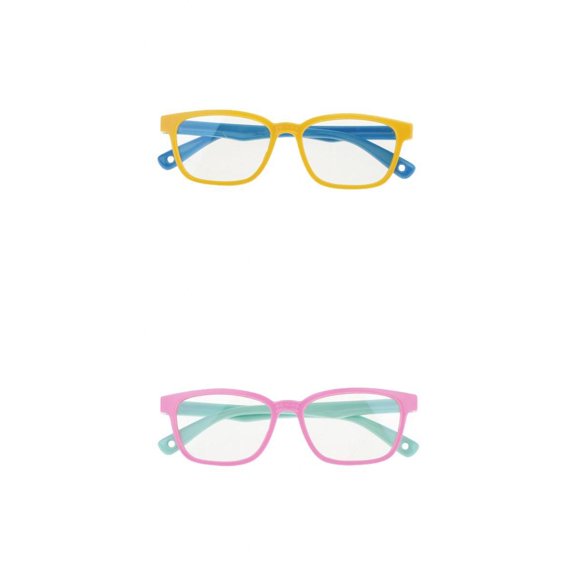 Gafas de 2 Piezas para Niños Sunnimix Luz Azul Suave Con Montura de Silicona Anti Luz Azul