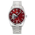 thumbnail image 1 of Orient Classic Contemporary Stainless Steel Red Open Heart Dial Automatic RA-AR0010R Men's Watch, 1 of 4