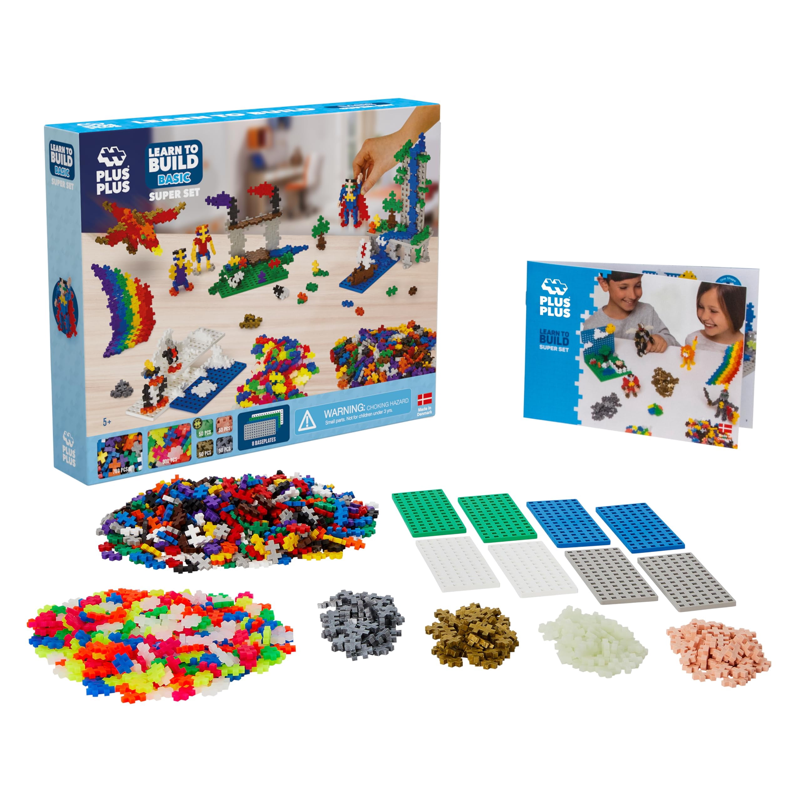 Juguete de construcción PLUS PLUS Learn to Build 1200 piezas