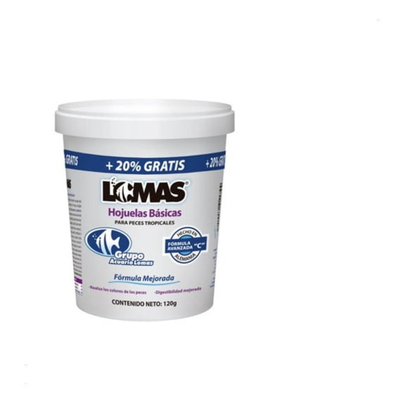 Hojuelas básicas para peces tropicales Wardley 120 g