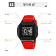 thumbnail image 4 of Reloj Deportivo Digital con Función Luminosa Nocturna, Sumergible 50m, Cronómetro, Alarma, Correa de Silicona, Uso Casual al Aire Libre para Hombres, Mujeres, Jóvenes y Estudiantes, 4 of 9