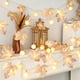 thumbnail image 4 of Guirnalda de calabazas otoñales con luces de hojas de arce, luces LED a pilas para decoración de otoño, ideal para interiores y exteriores, Halloween, Acción de Gracias, hogar y jardín., 4 of 7