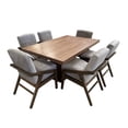 thumbnail image 4 of Comedor Dallas 6 Sillas SALVANTO Chapa De Nogal 160x100 cm, 4 of 8