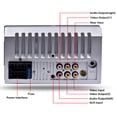 thumbnail image 4 of Autoestéreo VAK VC-6911 Touch 7 Mirrorlink Bluetooth Con cámara de reversa USB SD MP5 Video, 4 of 5