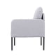 thumbnail image 3 of Sillón Mónaco Individual Gris claro Loomber, 3 of 7