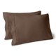 thumbnail image 1 of Juego de Fundas de Almohada Bare Home Colección Premium 1800 Cacao Tamaño Estándar 2 Unidades, 1 of 7