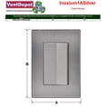 thumbnail image 4 of Apagador Interruptor Grande Inoxium1AOxford 1Pza Apagador 125-250VCA 10A 50/60Hz Plateado/Oxford Acero Inoxidable/PC., 4 of 4