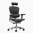 thumbnail image 2 of Silla oficina Ejecutiva Ergohuman Elite 2 Cuero Negro, 2 of 8