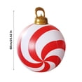 thumbnail image 3 of Árbol de Navidad inflable de 60 cm para exteriores | Decoración navideña de PVC resistente a la intemperie | Incluye inflador y estaca, 3 of 5