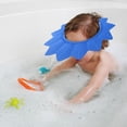 thumbnail image 4 of Gorro de ducha para bebé | Gorro de baño ajustable de alta elasticidad | Visera impermeable para el baño de bebés y niños pequeños, 4 of 6