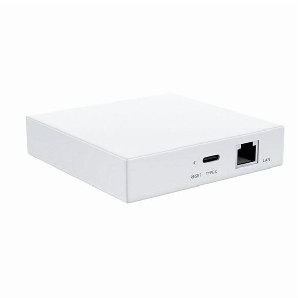 Tuya Zigbee Gateway Home Bridge Hub APP Control por Voz Soporta Conexión de 128 Dispositivos