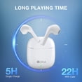 thumbnail image 2 of 1 Hora Wireless Earbuds Bluetooth 5.3 Headphones Deep Bass in-Ear Earphones Premium Sound with Mic Charging Case for iPhone, Tablet, Android Smartphone Laptop Sports, 2 of 5