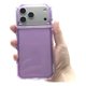 thumbnail image 3 of Funda + Mica Icon Case Space Colors para Iphone 18 Pro Max, Carcasa, Protector, Uso Rudo, Protector de Pantalla, Antigolpes, Esquinas Reforzadas, Protección de Cámara - Violeta, 3 of 8