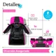 thumbnail image 5 of Carro Montable Eléctrico Niño Camioneta Pickup Con Control Rosa, 5 of 8
