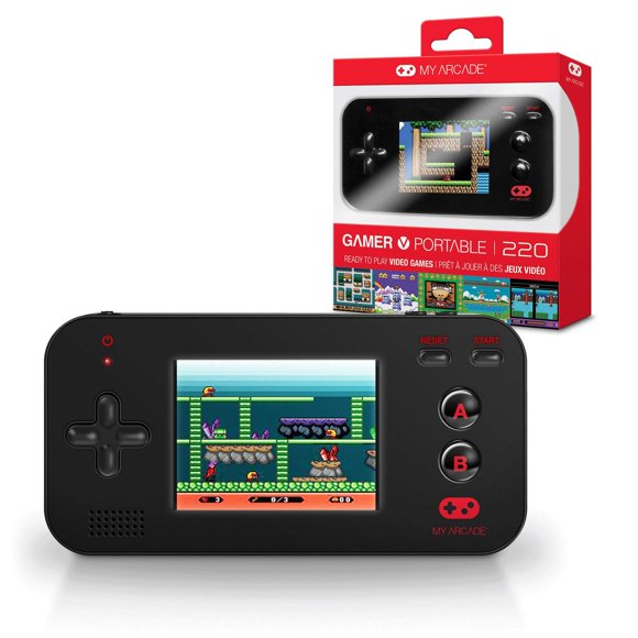 Sistema de juego portátil My Arcade Gamer V portátil negro