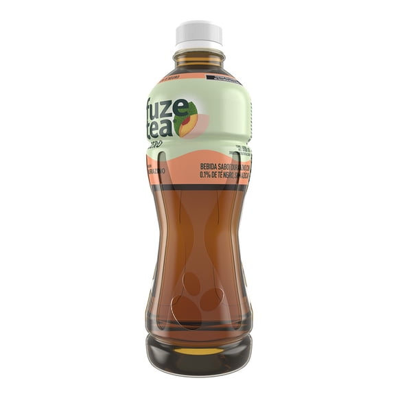 Te verde Fuze Tea zero sabor durazno 600 ml