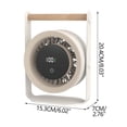 thumbnail image 2 of Ventilador de escritorio con control remoto de 100 velocidades | Ventilador de mesa compacto y portátil con indicador de batería digital | Ventilador silencioso y de bajo consumo, recargable, 2 of 5