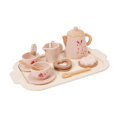 thumbnail image 4 of Fiesta del té de para niños pequeños, juego de té de de madera, juego de té de desarrollo para niñas pequeñas, juguete para niños, 4 of 9