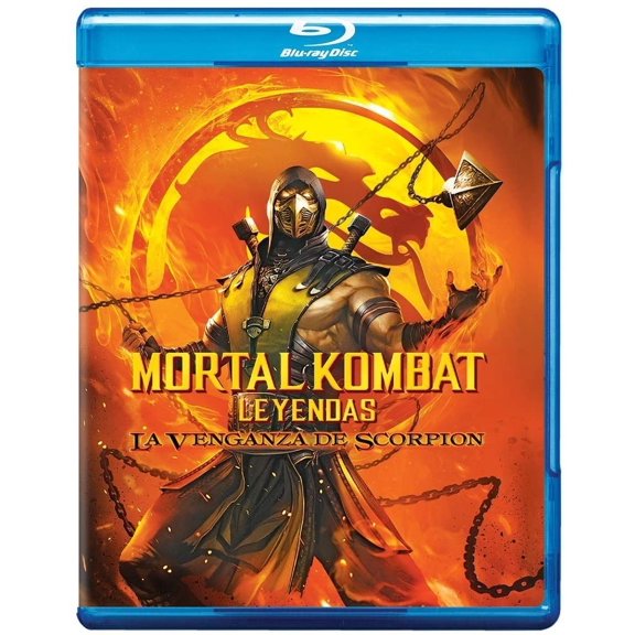 Mortal Kombat Leyendas Venganza De Scorpion Pelicula Blu-ray Warner Bros Blu Ray