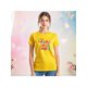 thumbnail image 1 of Playera La Mamá Más Bonita con Estilo Acuarela – Diseño Dulce y Femenino Color Amarillo Talla Mediana Marca Emil SaEs, 1 of 4