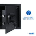 thumbnail image 3 of Caja Fuerte Biométrica Grande STYRKA Color Negro Huella Digital, 3 of 6