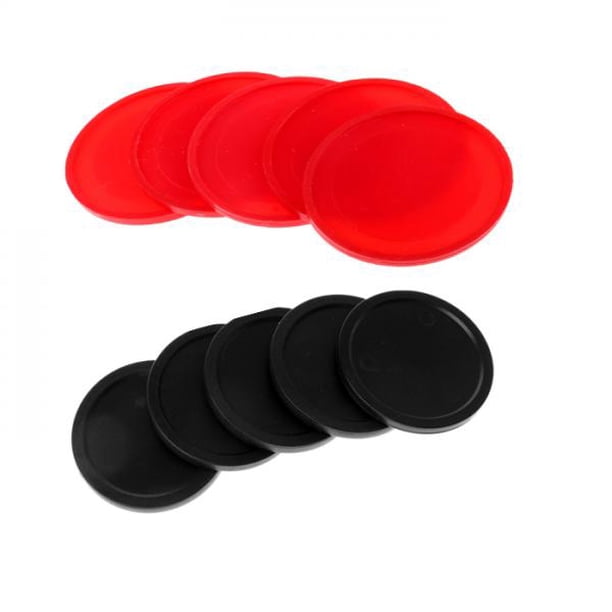 10 Unids de Pucks de Hockey Sobre Aire Materiales de ejercicio de Practicá Reemplazable para Deportista DYNWAVEMX Air Hockey Pucks