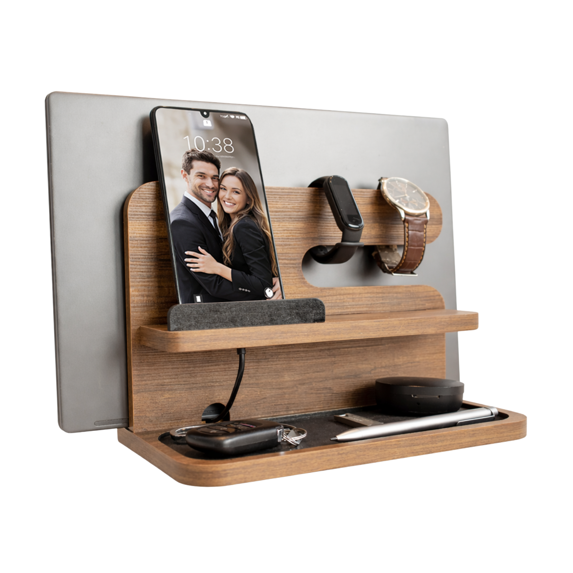 Organizador Namore para Escritorio con Soporte para Celular y Tablet