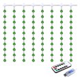thumbnail image 4 of RKSTN st patricks day decorations St. Patrick's Day Curtain Lights, USB Plug, 8 Patterns Of St. Patrick's Day String Lights With Remote Control For Bedroom, Indoor, Outdoor, Wedding, Party, 4 of 9