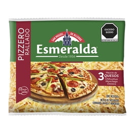 Queso Esmeralda pizzero mezcla de 3 quesos 350 g