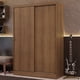 thumbnail image 2 of Ropero Closet Madesa Luke 2 Puertas Corredizas con Cajón con llave Marrón Madesa Luke, 2 of 17