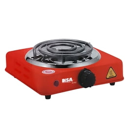 Parrilla Eléctrica Disa Home 1 Quemador Rojo Parrel-1TR