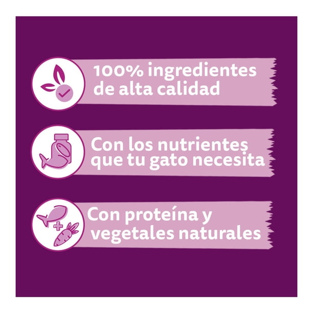 Imagen 2 de Alimento humedo para gato Whiskas Tasty mix Atún y Salmón 75g