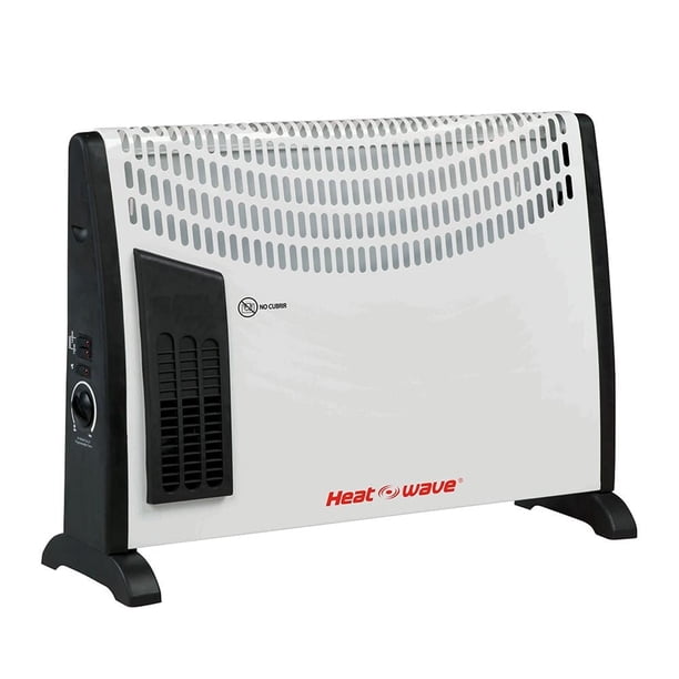 Calefactor Eléctrico Heat Wave Blanco