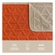 thumbnail image 2 of Protector de Sala 3 Pzas Reversible Pinsonic, Real Textil (Naranja - khaki, ch/m/g), 2 of 7