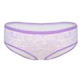 thumbnail image 2 of Pantaleta Hanes para Mujer, Corte Hipster Tonos Morados 3 Piezas Talla CH/5, 2 of 4