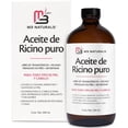 thumbnail image 1 of Aceite de Ricino M3 Naturals 100% Puro y Orgánico, para Crecimiento de Cabello, Pestañas y Cejas, 500 ml, 1 of 7