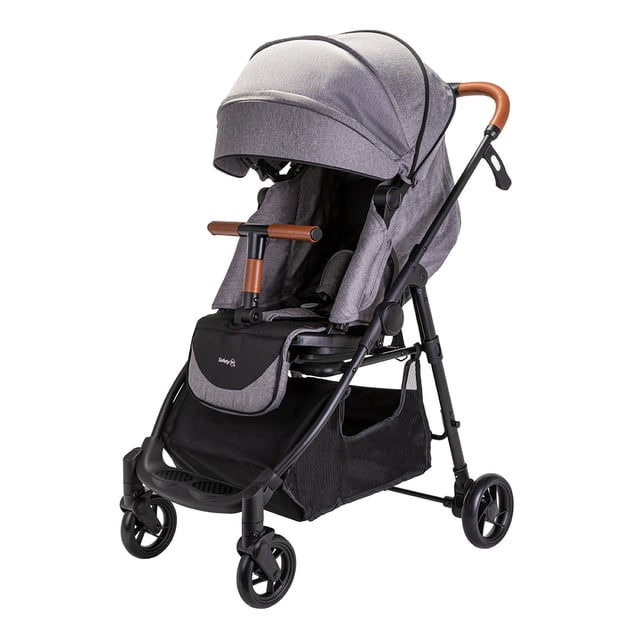 Carriola View 360 Safety 1st Asiento rotativo 360°, hasta 18 kg, arnés de 5 puntos, gris